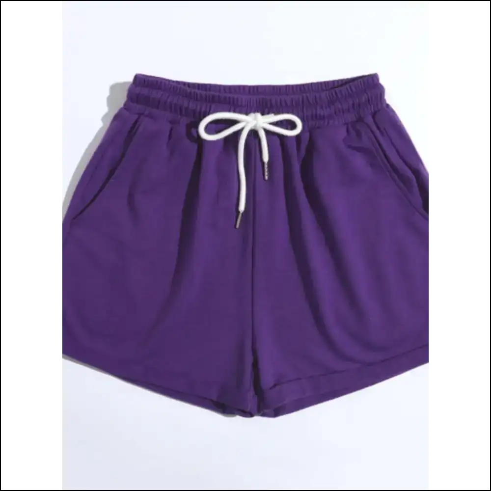 Chic Drawstring Shorts with Pockets - on Sale Worldwide Shipping