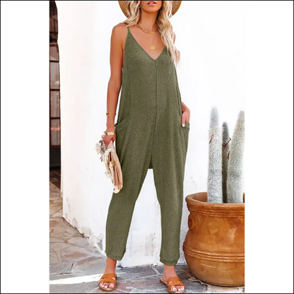 Chic Green Jumpsuit: One-piece Wonder Zero Effort Fab 💚 Needful Things - s - Jumpsuits & Rompers on Sale Worldwide Shipping