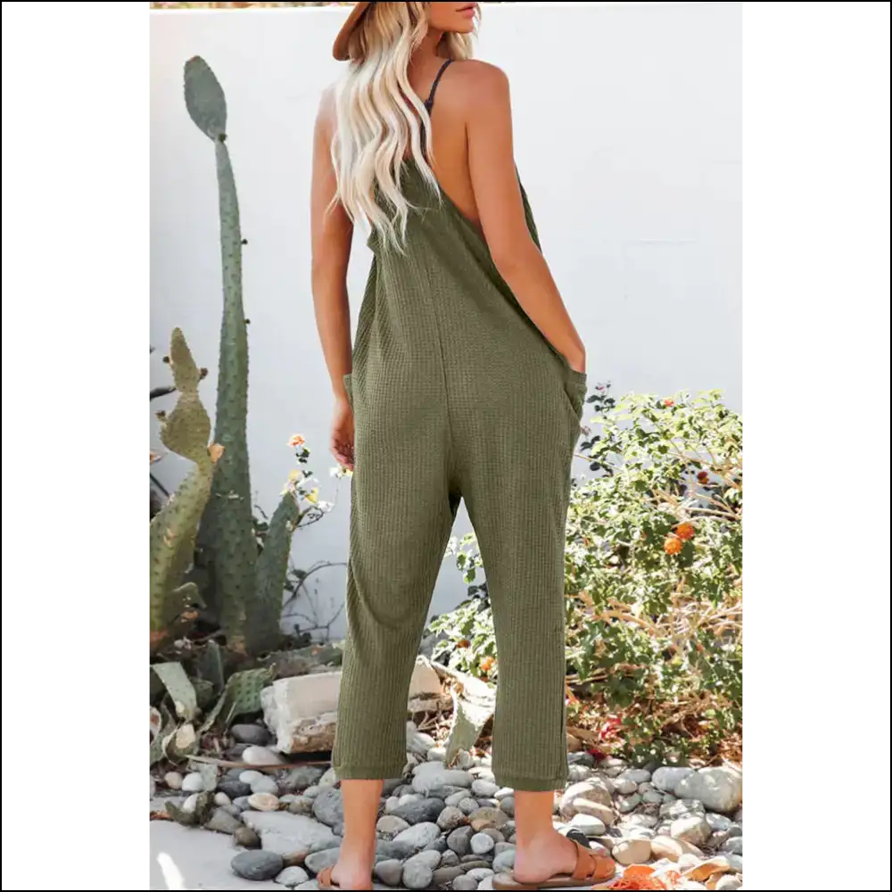 Chic Green Jumpsuit: One-piece Wonder Zero Effort Fab 💚 Needful Things - Jumpsuits & Rompers on Sale Worldwide Shipping