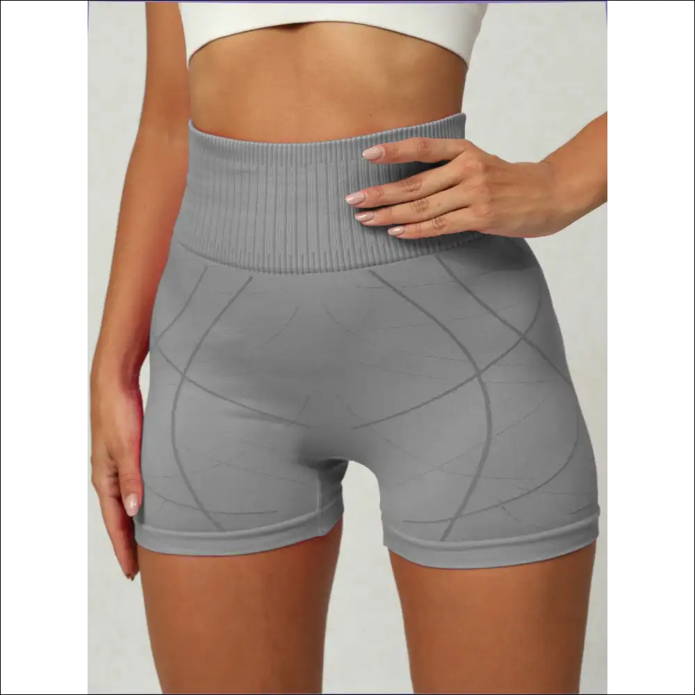 Chic High Waist Active Shorts for Women - on Sale Worldwide Shipping