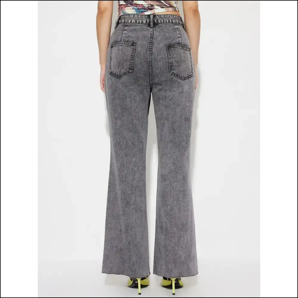 Chic High Waist Bootcut: Because Fabulous is a Full-time Job! 😄👖 - Jeans on Sale Worldwide Shipping