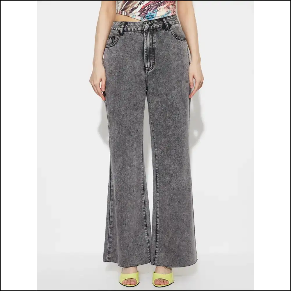 Chic High Waist Bootcut: Because Fabulous is a Full-time Job! 😄👖 - Jeans on Sale Worldwide Shipping