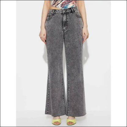 Chic High Waist Bootcut: Because Fabulous is a Full-time Job! 😄👖 - Jeans on Sale Worldwide Shipping