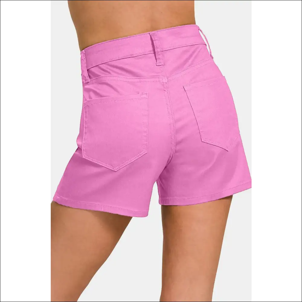 Chic High Waist Denim Shorts for Trendy Summer Vibes - on Sale Worldwide Shipping
