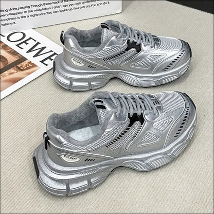 Chic Lace Up Platform Athletic Shoes - on Sale Worldwide Shipping