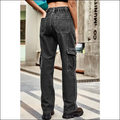 Chic Loose Fit Long Pants: Comfort that Makes you Forget your Ex! 😂👖 - Jeans on Sale Worldwide Shipping