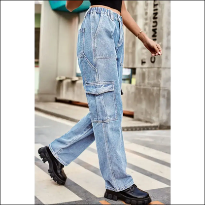 Chic Loose Fit Long Pants: Comfort that Makes you Forget your Ex! 😂👖 - Jeans on Sale Worldwide Shipping