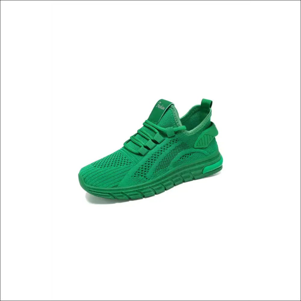 Chic Mesh Breathable Round Toe Athletic Shoes - Green / 36(us5) - on Sale Worldwide Shipping