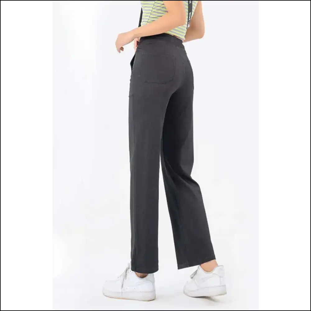 Chic Pocketed Long Jeans: where Comfort Meets Curvaceous Chaos! 👖💥 - Jeans on Sale Worldwide Shipping