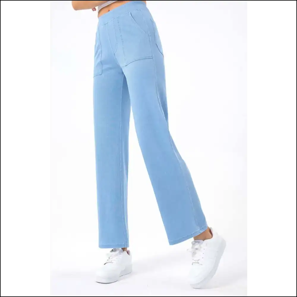Chic Pocketed Long Jeans: where Comfort Meets Curvaceous Chaos! 👖💥 - Light / 2xl - Jeans on Sale Worldwide Shipping
