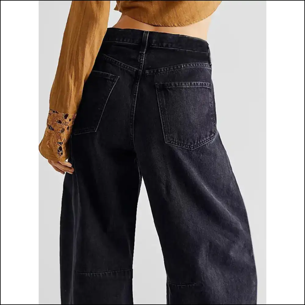 Chic Raw Hem Wide Leg Jeans: for when you Want Freedom and Fun! - Jeans on Sale Worldwide Shipping