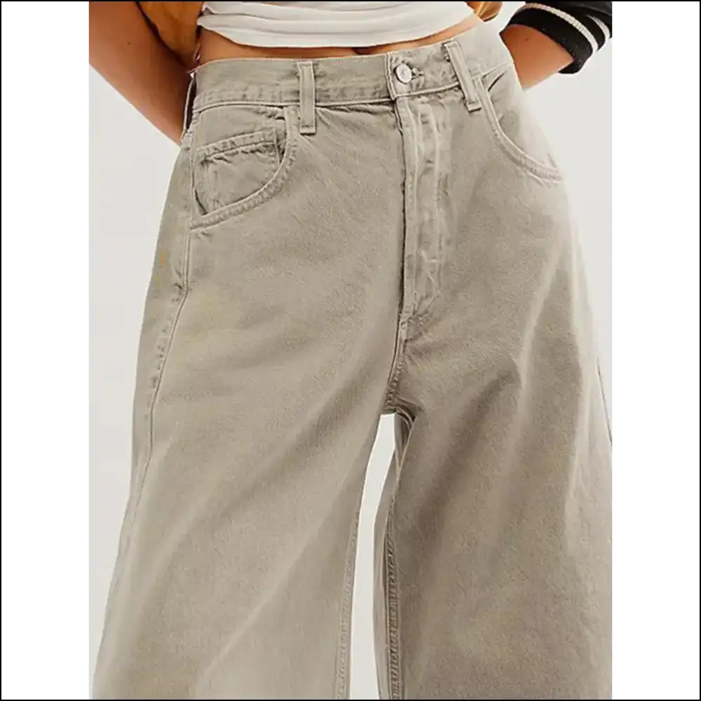Chic Raw Hem Wide Leg Jeans: for when you Want Freedom and Fun! - Jeans on Sale Worldwide Shipping