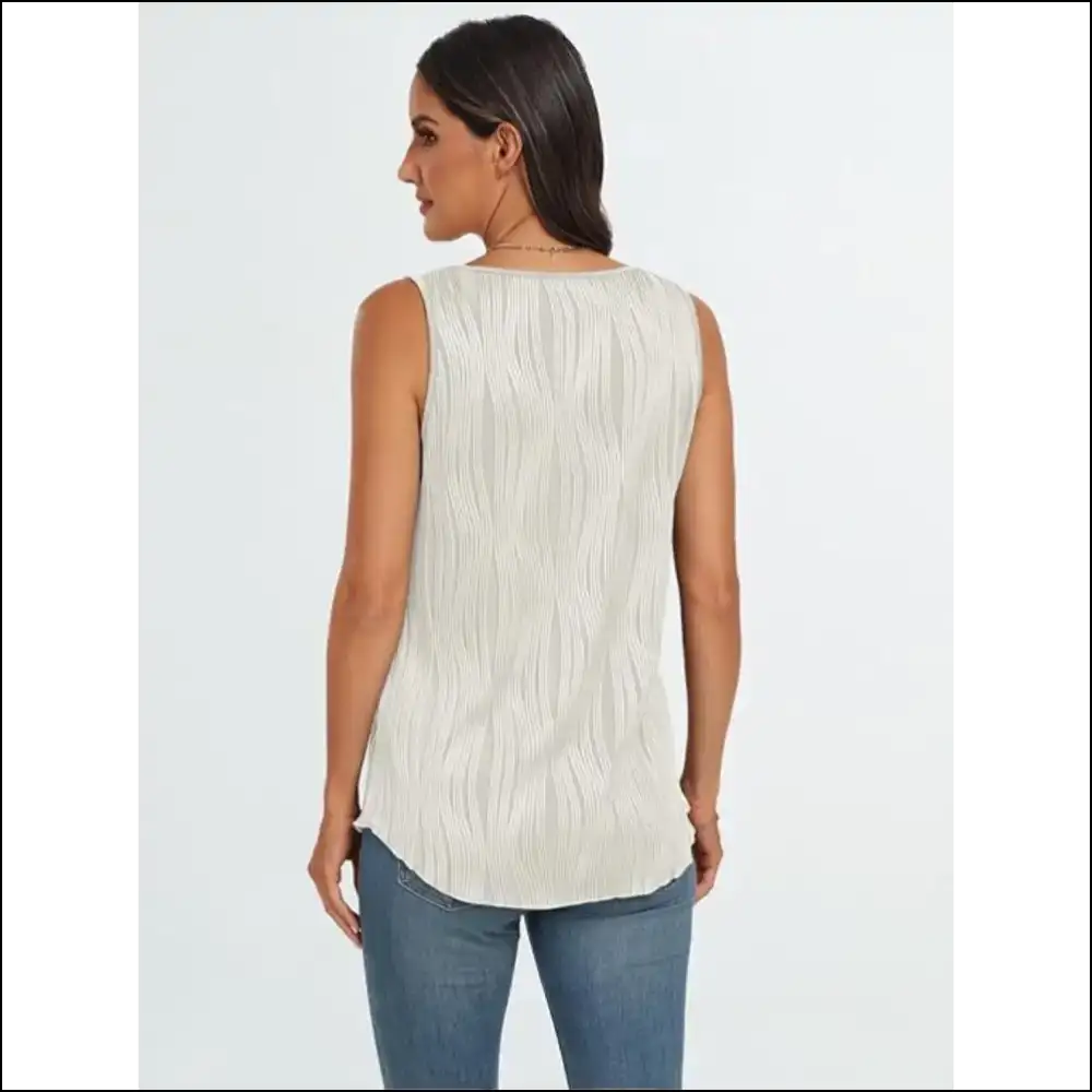 Chic Round Neck Tank: Because Basic is just too for Needful Things! 😜 - Tank Tops on Sale Worldwide Shipping