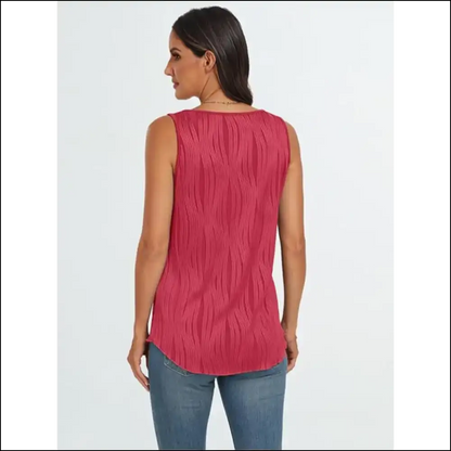 Chic Round Neck Tank: Because Basic is just too for Needful Things! 😜 - Tank Tops on Sale Worldwide Shipping