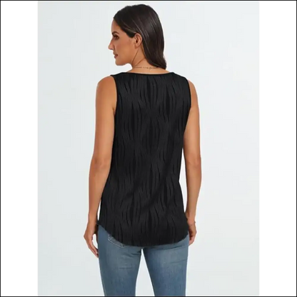 Chic Round Neck Tank: Because Basic is just too for Needful Things! 😜 - Tank Tops on Sale Worldwide Shipping