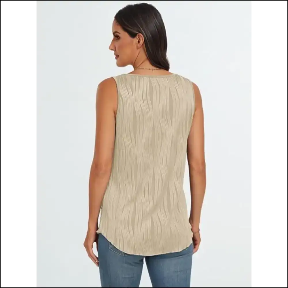 Chic Round Neck Tank: Because Basic is just too for Needful Things! 😜 - Tank Tops on Sale Worldwide Shipping