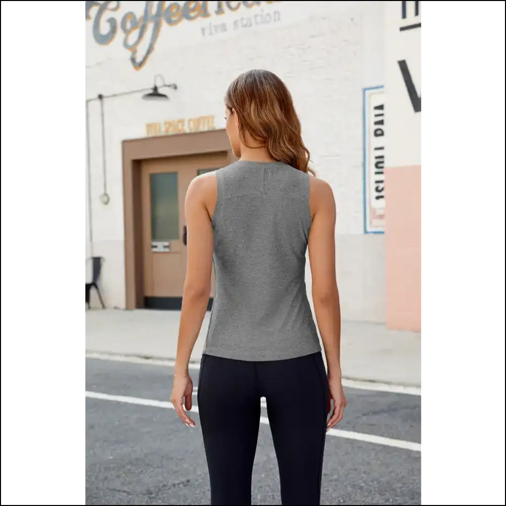Chic Round Neck Tank: Dress Like you Mean it or Stay Home Needful Things! - Tank Tops on Sale Worldwide Shipping