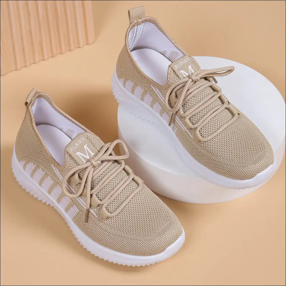Chic Round Toe Athletic Flats for Women - Shoes on Sale Worldwide Shipping