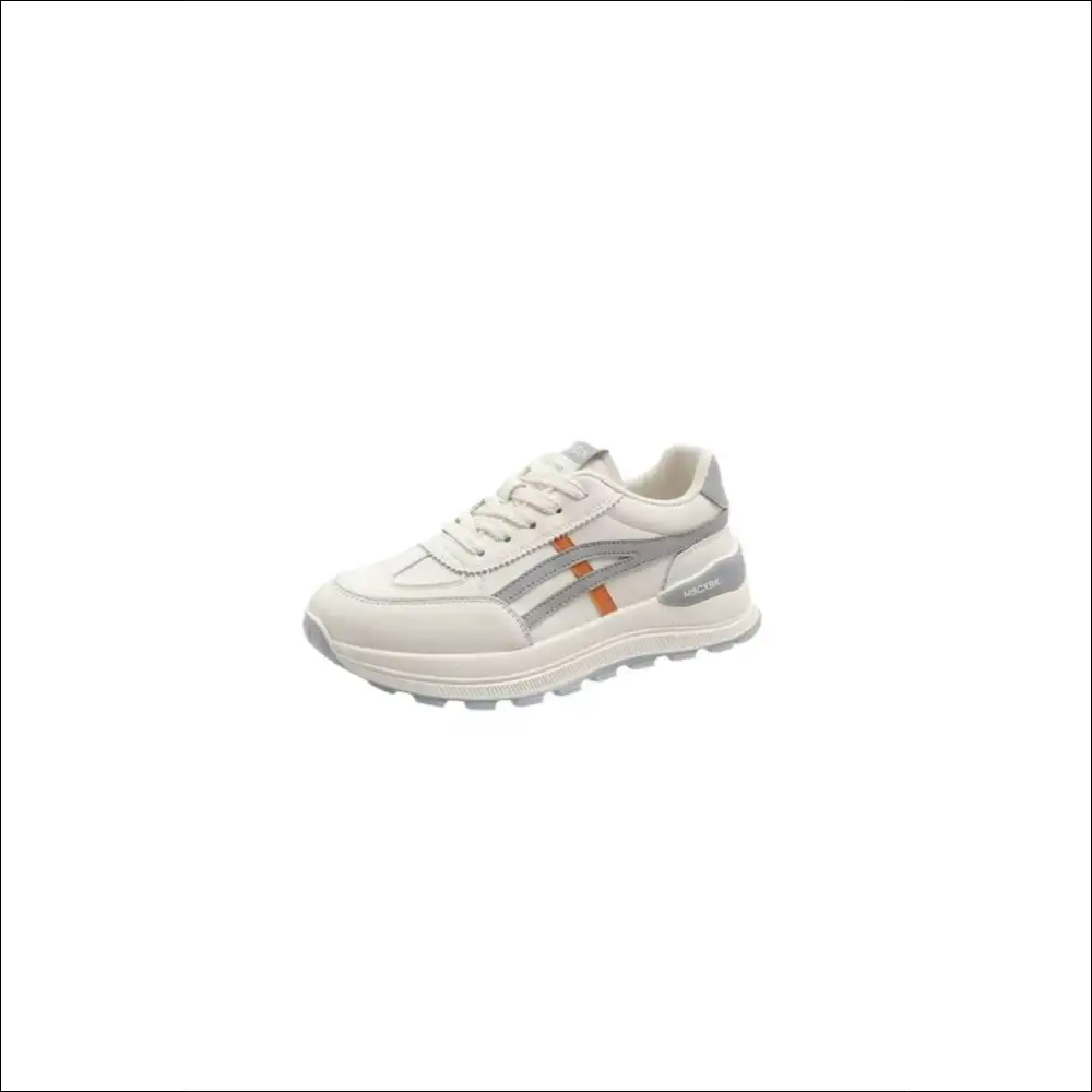 Chic Round Toe Lace-up Athletic Shoes for Women - Gray / 37(us6) - on Sale Worldwide Shipping