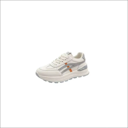 Chic Round Toe Lace-up Athletic Shoes for Women - Gray / 37(us6) - on Sale Worldwide Shipping