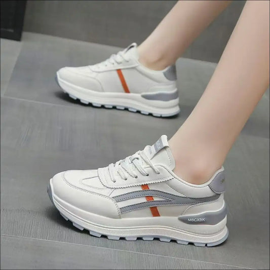 Chic Round Toe Lace-up Athletic Shoes for Women - on Sale Worldwide Shipping