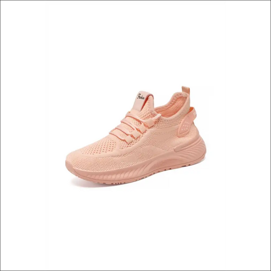 Chic Round Toe Mesh Platform Sneakers - Pink / 36(us5) - Athletic Shoes on Sale Worldwide Shipping