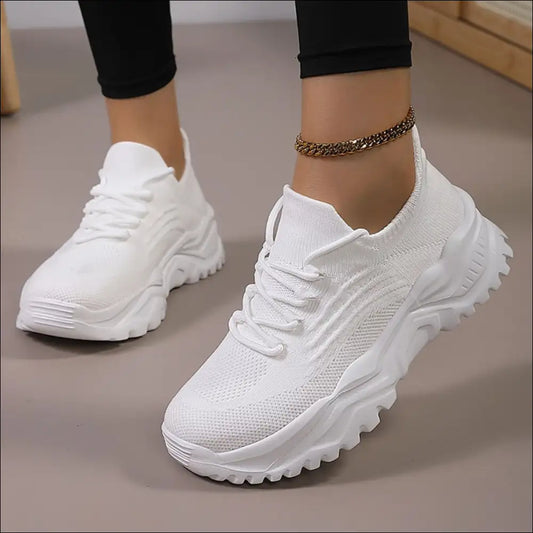 Chic Round Toe Platform Athletic Shoes - on Sale Worldwide Shipping