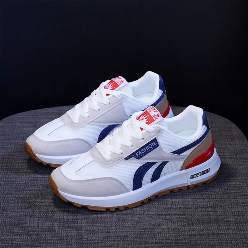Chic Round Toe Platform Athletic Sneakers - Shoes on Sale Worldwide Shipping