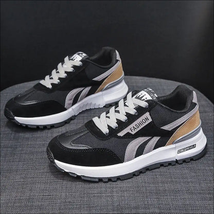 Chic Round Toe Platform Athletic Sneakers - Shoes on Sale Worldwide Shipping