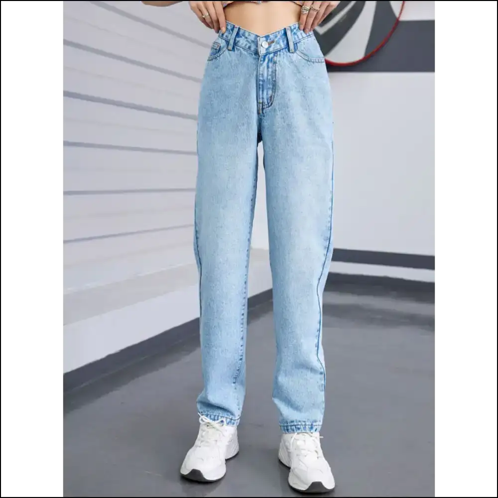 Chic Straight Leg Jeans: Confidence Boosters with Pockets for Days! 💁‍♀️✨ - Jeans on Sale Worldwide Shipping