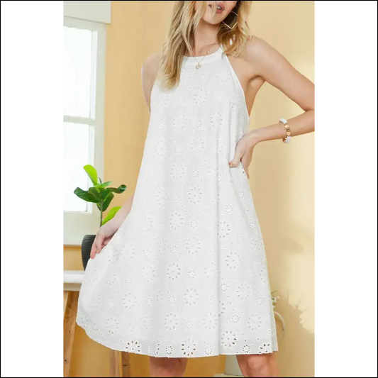 Chic White Lace Dress: Needful Things’ Angelic Mini 😇 - s - Short Dresses on Sale Worldwide Shipping