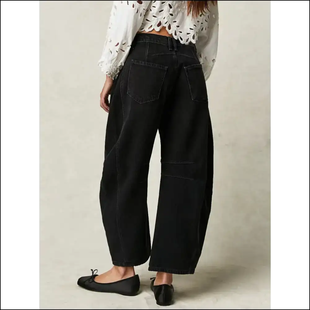 Chic Wide Leg Jeans: Because Even your Legs Deserve their Own Tiktok! 💃😜 - Jeans on Sale Worldwide Shipping