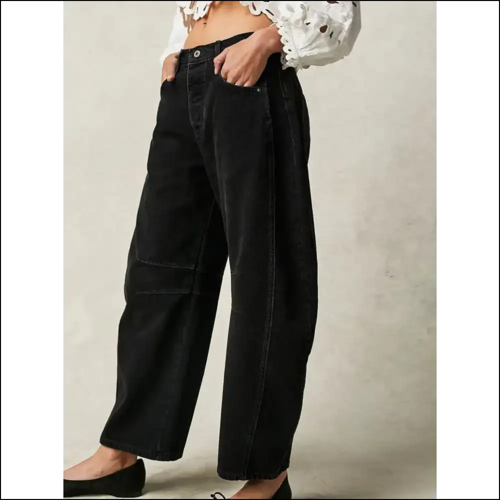 Chic Wide Leg Jeans: Because Even your Legs Deserve their Own Tiktok! 💃😜 - Jeans on Sale Worldwide Shipping