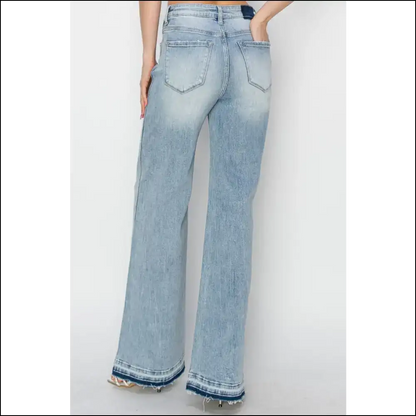 Conquer the World in our Risen High Rise Wide Leg Jeans at Needful Things! 👖✨ - on Sale Worldwide Shipping
