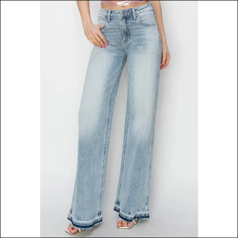 Conquer the World in our Risen High Rise Wide Leg Jeans at Needful Things! 👖✨ - on Sale Worldwide Shipping