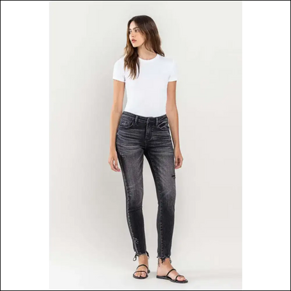 Cropped Chaos: Meet my New Bffs the Lovervet Raw Hem Legends! 😜👖 - Jeans on Sale Worldwide Shipping
