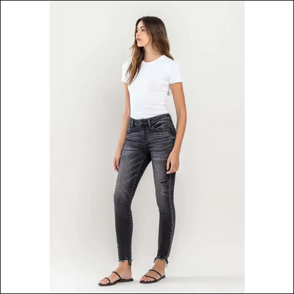 Cropped Chaos: Meet my New Bffs the Lovervet Raw Hem Legends! 😜👖 - Jeans on Sale Worldwide Shipping