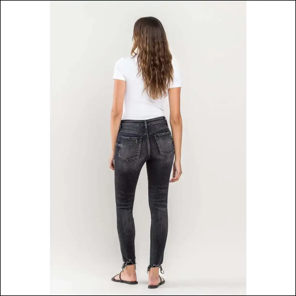 Cropped Chaos: Meet my New Bffs the Lovervet Raw Hem Legends! 😜👖 - Jeans on Sale Worldwide Shipping