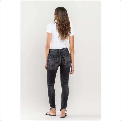 Cropped Chaos: Meet my New Bffs the Lovervet Raw Hem Legends! 😜👖 - Jeans on Sale Worldwide Shipping