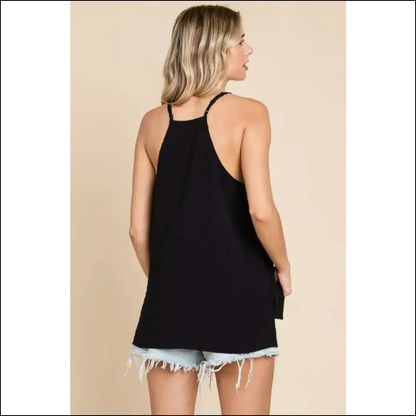 Culture Code Lace Detail Spaghetti Strap Cami - Tank Tops on Sale Worldwide Shipping