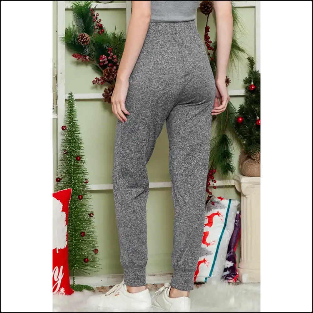 Dark Brown Casual Drawstring Joggers: Basically Pants 💩 Needful Things - on Sale Worldwide Shipping