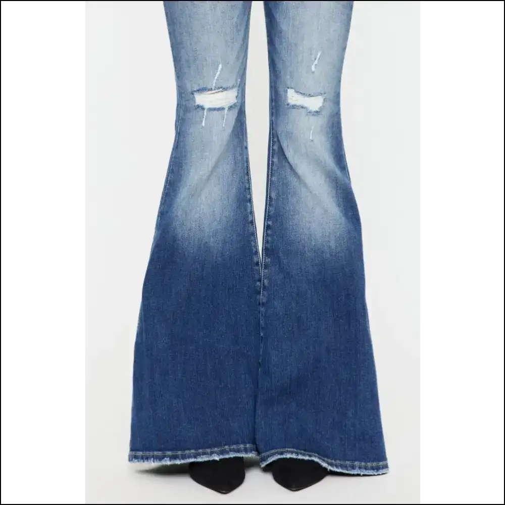 Diva Alert: Unleash your Inner Kancan High Rise Queen in Flare Jeans! 💃✨ - Jeans on Sale Worldwide Shipping