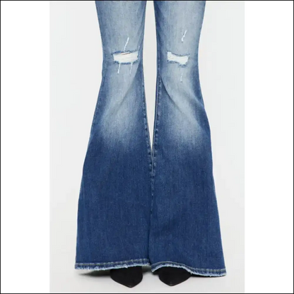 Diva Alert: Unleash your Inner Kancan High Rise Queen in Flare Jeans! 💃✨ - Jeans on Sale Worldwide Shipping