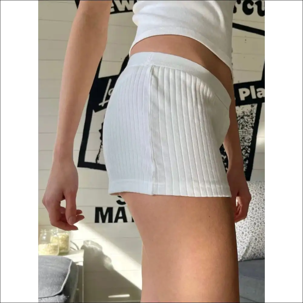 Divine Button Detail Shorts - on Sale Worldwide Shipping