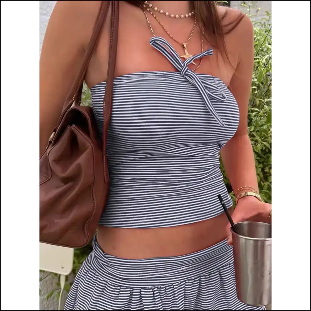Divine Striped Tube Top - Chic & Playful - Stripe / s - Tank Tops on Sale Worldwide Shipping