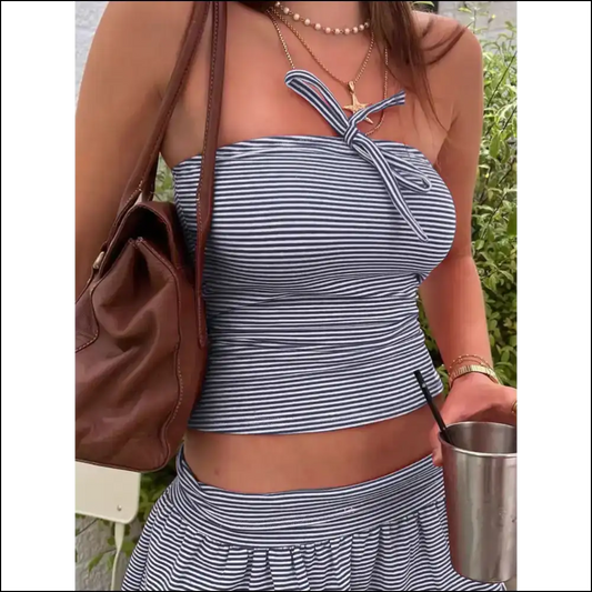 Divine Striped Tube Top - Chic & Playful - Stripe / s - Tank Tops on Sale Worldwide Shipping
