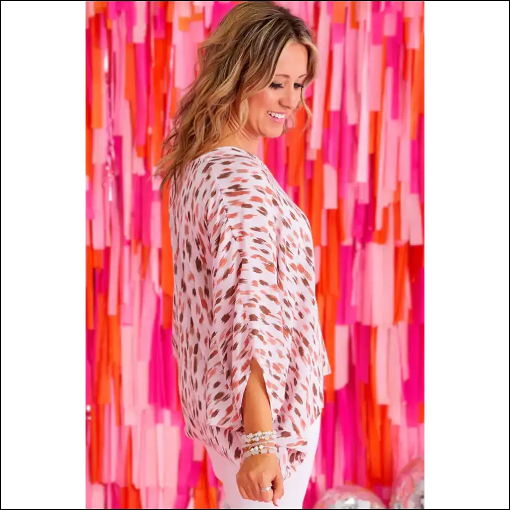 Dot Dolman Sleeve: Needful Things Makes you Sassy 😈 - Plus Size Tops on Sale Worldwide Shipping