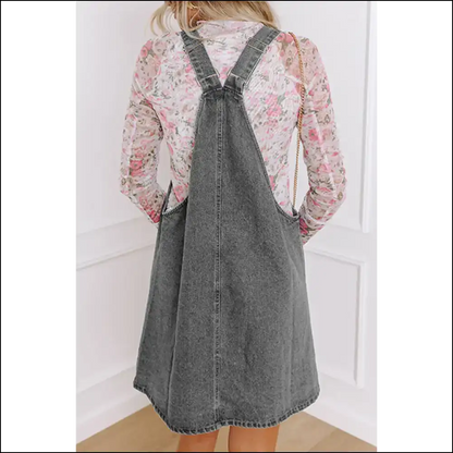 Dusk Blue Denim Dress: from Drab to Fab in Needful Things! 👗💙 - Short Dresses on Sale Worldwide Shipping