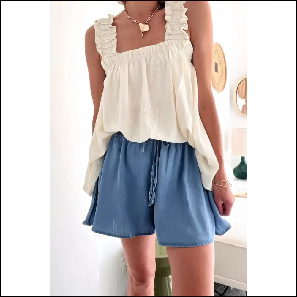 Dusk Blue Denim Shorts: so Comfy Youll Forget Pants Exist 👖 Needful Things - Shorts on Sale Worldwide Shipping