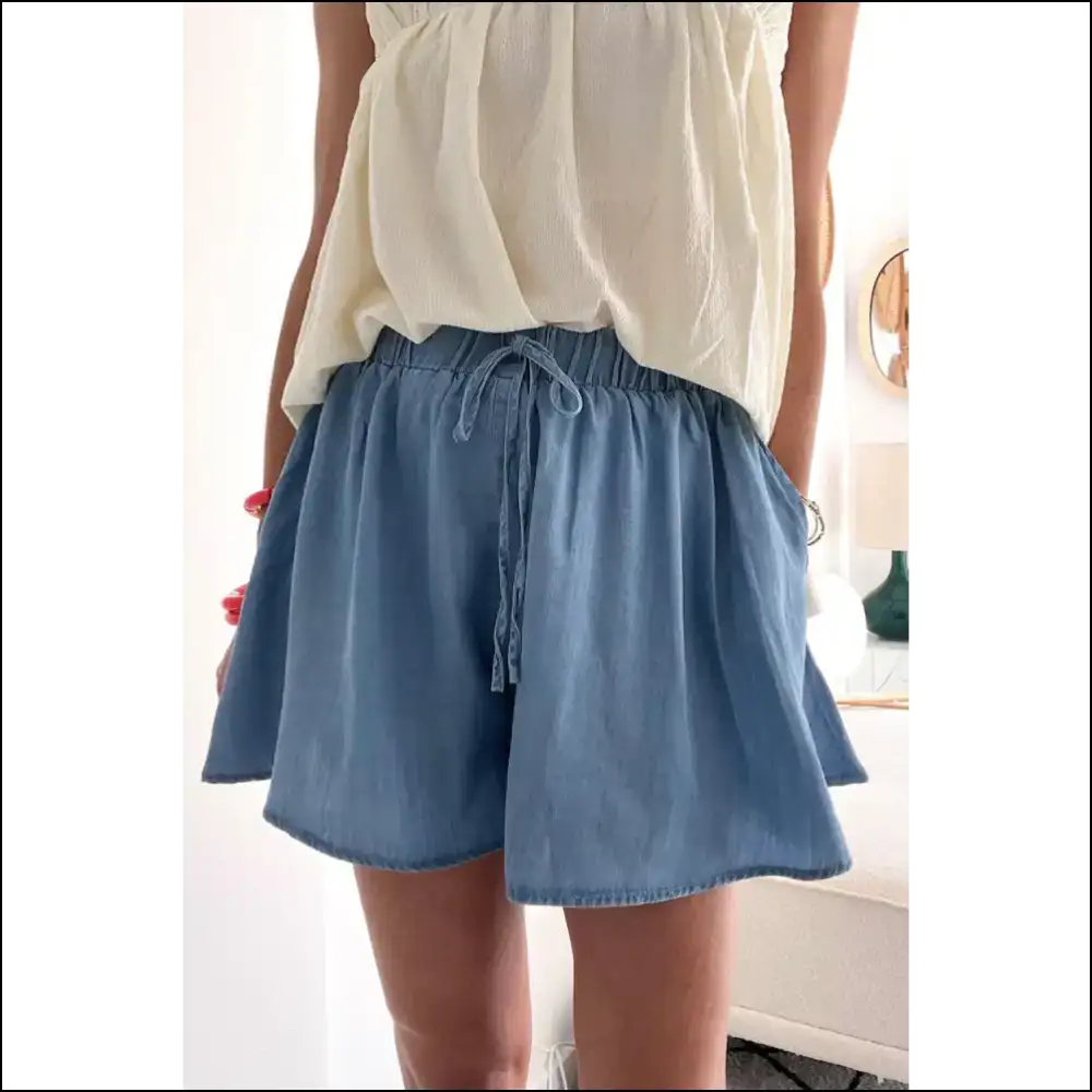 Dusk Blue Denim Shorts: so Comfy Youll Forget Pants Exist 👖 Needful Things - s - Shorts on Sale Worldwide Shipping